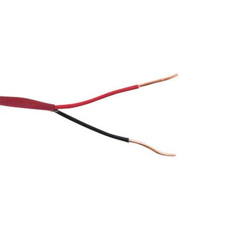 STRUCTURED CABLE PRODUCTS 14-2FPLP-500 Fire Alarm Wire, 14AWG, 2C, FPLP Plenum Rated, 500 ft. 14/2FPLP-500
